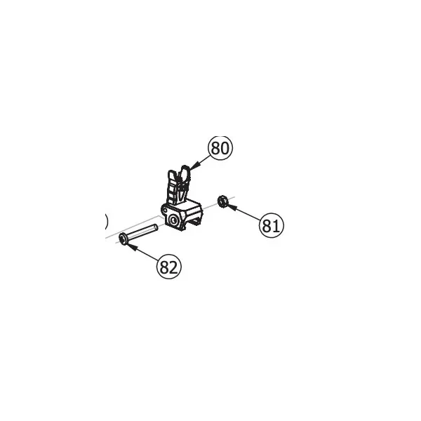 DeryaMK-12/80 FrontFlipSight