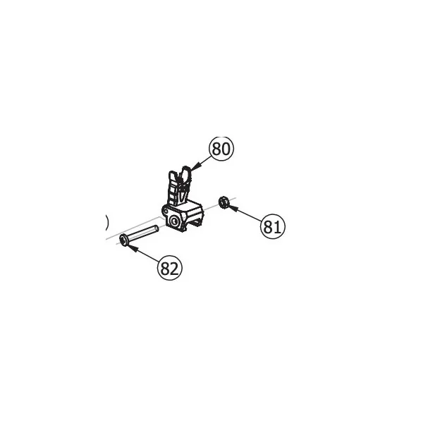 DeryaMK-12/80 FrontFlipSight