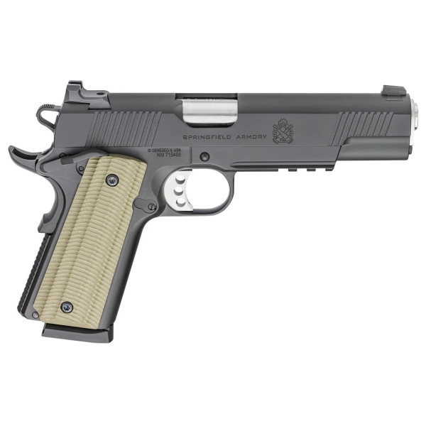 Pistolet SPRINGFIELD 1911 Operator .45 ACP Noir  Chez DEVILLE ARMORY. Votre armurerie en ligne.