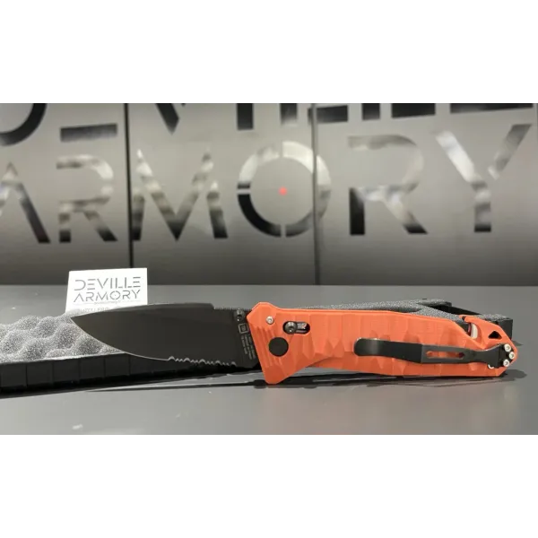 TB Outdoor NEW CAC S200 SERRATION G10 TOXIFIÉ CORAIL