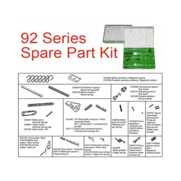Beretta Pistolet OEM Parts Kit pour 92 / 96 / 98