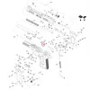 Beretta 92 / 96 / 98 Latch Release Button Spring