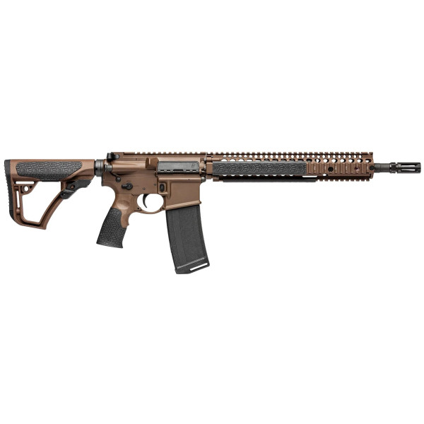 Carabine AR15 DANIEL DEFENSE M4A1de 14.5'' Brown  Chez DEVILLE ARMORY. Votre armurerie en ligne.