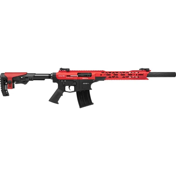 Fusil DERYA MK12 12/76 50cm Rouge/Noir
