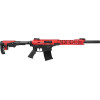 Fusil DERYA MK12 12/76 50cm Rouge/Noir  Chez DEVILLE ARMORY. Votre armurerie en ligne.
