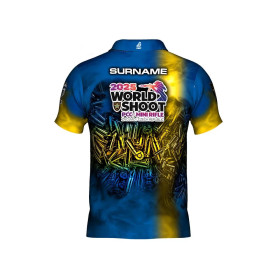 T-shirt officiel DED Suède PCCMR Worldshoot 2025, taille: XXL, nom personnalisé: avec nom personnalisé, type de vêtements: femme