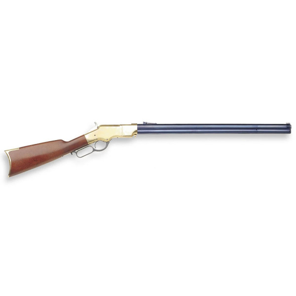 Carabine UBERTI 1860 Henry Trapper 44/40 Bleu  Chez DEVILLE ARMORY. Votre armurerie en ligne.