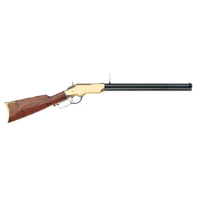 Carabine UBERTI 1860 Henry Trapper 18 1/2 .44/40 Blanc  Chez DEVILLE ARMORY. Votre armurerie en ligne.