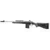 CARA RUGER GUNSITE SCOUT KM77-LG 308W GAUCHER CACHE FLAMME INOX 10CPS 18.7 46CM