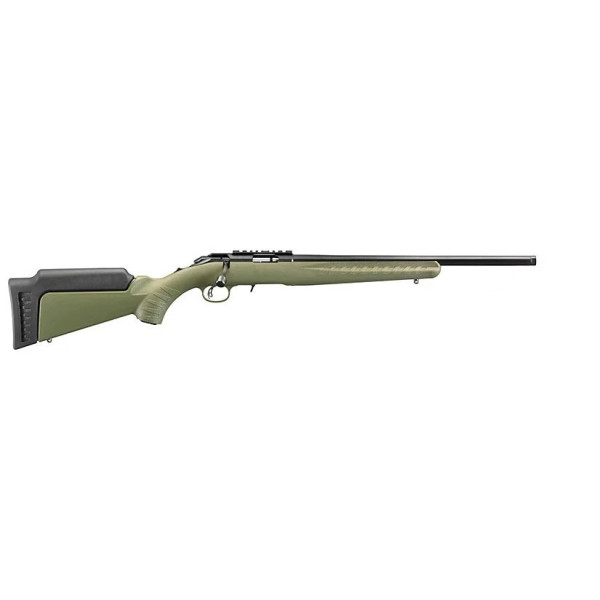 Carabine RUGER American Rimfire 22LR 18" OD Green  Chez DEVILLE ARMORY. Votre armurerie en ligne.