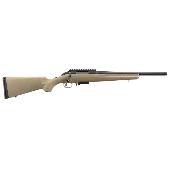 CARA RUGER AMERICAN RANCH RIFLE 7.62X39 16.1 40.94CM 5CPS FDE 5/8-24 (1C)