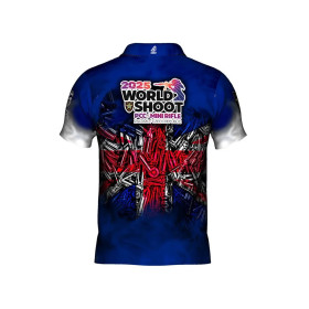 T-shirt officiel DED Grande-Bretagne PCCMR Worldshoot 2025, taille: 4XL, nom personnalisé: sans nom, type de vêtements: femmes  