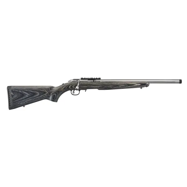 CARA RUGER AMERICAN RIMFIRE TARGET 22WMR22MAG 10CPS 18 46CM INOX LAMELLE NOIRE