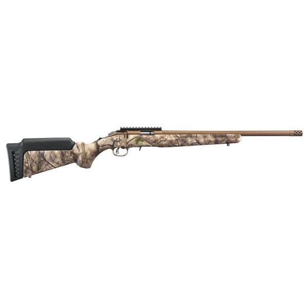 Carabine RUGER American Rimfire 22LR Camo  Chez DEVILLE ARMORY. Votre armurerie en ligne.