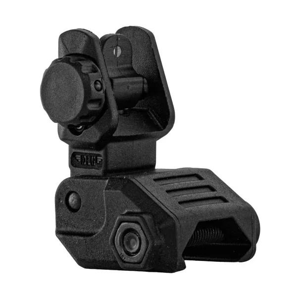 Dlg Tactical Organes de visée Flip-Up bas réglables