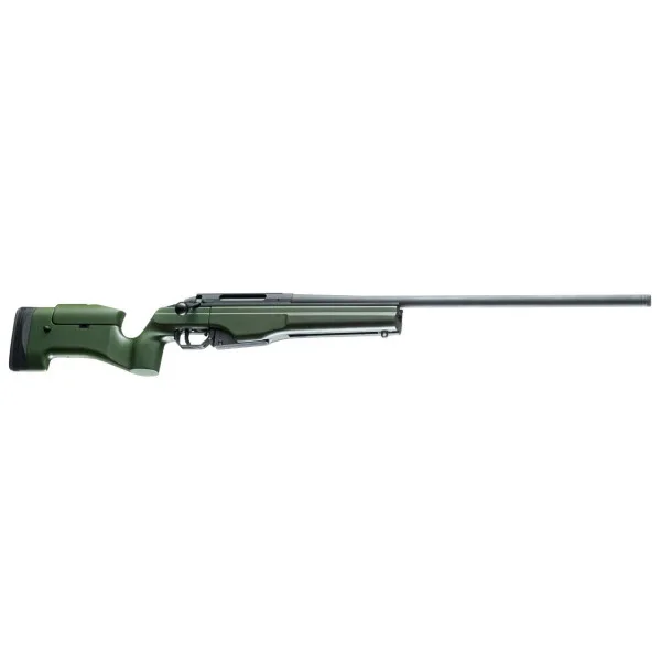CARA SAKO TRG42 VERTE .300WIN MAG CANON ET BTE CULASSE BRONZE 27 69CM 5/8x24