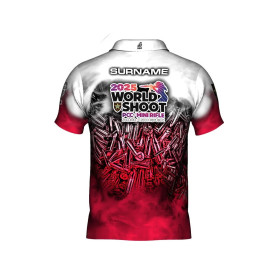 DED Pologne PCCMR Worldshoot 2025 T-shirt officiel, taille: 3XL, nom personnalisé: sans nom, type de vêtements: femmes  Chez DEV