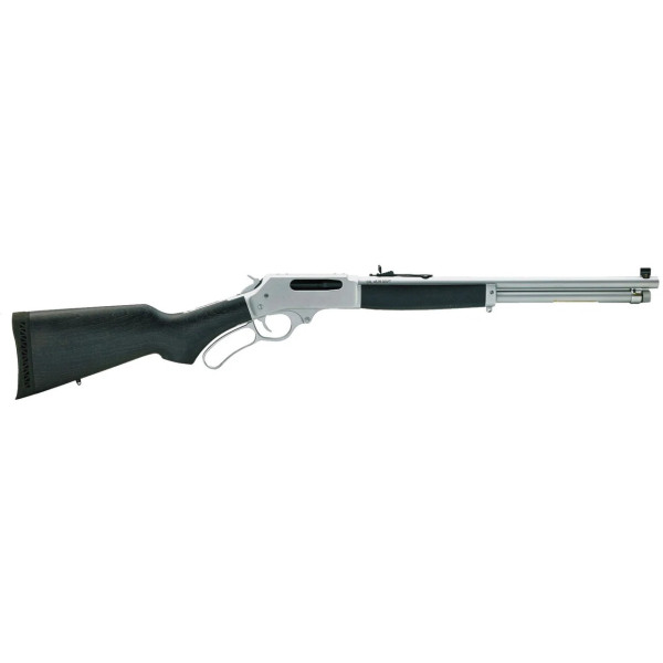 CARA HENRY STEEL LEVER ACTION .45-70 CANON 18.43'' 4 COUPS H010GAW  Chez DEVILLE ARMORY. Votre armurerie en ligne.