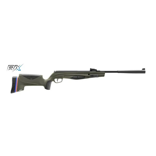 CARA AIR STOEGER RX5 TAC HAUSSE ET GUIDON CAL.4,5 10J VERTE RXT5007A