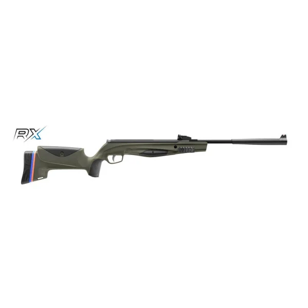 CARA AIR STOEGER RX5 TAC HAUSSE ET GUIDON CAL.4,5 10J VERTE RXT5007A