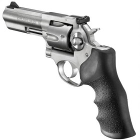 Revolver RUGER GP100 .357MAG 4.2" Inox Visée réglable  Chez DEVILLE ARMORY. Votre armurerie en ligne.