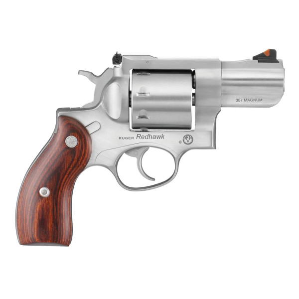 Revolver RUGER REDHAWK .357MAG 2.75" Inox  Chez DEVILLE ARMORY. Votre armurerie en ligne.