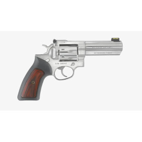 Revolver RUGER GP100 357MAG Inox 4.2" 7CPS  Chez DEVILLE ARMORY. Votre armurerie en ligne.