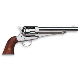 Revolver UBERTI 1875 Army Outlaw 357M 7.1/2 Nickelé  Chez DEVILLE ARMORY. Votre armurerie en ligne.