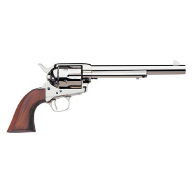 Revolver UBERTI 1873 Cattleman .45 Colt 7.5" Nickelé  Chez DEVILLE ARMORY. Votre armurerie en ligne.