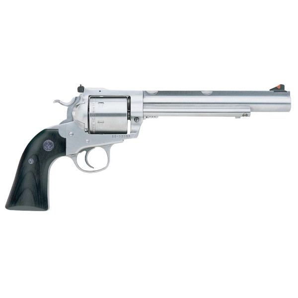 Revolver RUGER Super Blackhawk .44MAG Inox  Chez DEVILLE ARMORY. Votre armurerie en ligne.
