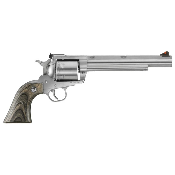 Revolver RUGER SUPER BLACKHAWK 44MAG Inox  Chez DEVILLE ARMORY. Votre armurerie en ligne.