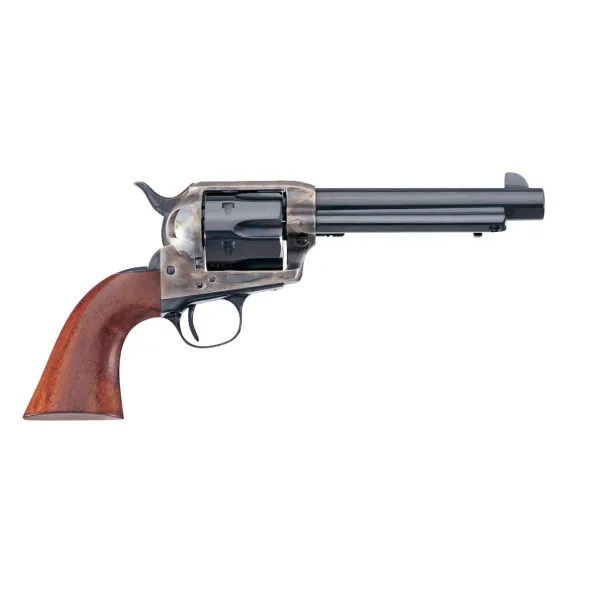 Revolver UBERTI Cattleman .45COLT 5.1/2 Acier Blanc