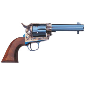Revolver UBERTI 1873 CATTLEMAN .357MAG 4.3/4 ACIER BLEU  Chez DEVILLE ARMORY. Votre armurerie en ligne.