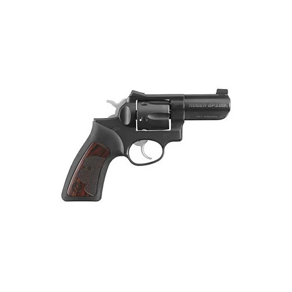 Revolver RUGER GP100 .357MAG 3" 6CPS Noir  Chez DEVILLE ARMORY. Votre armurerie en ligne.