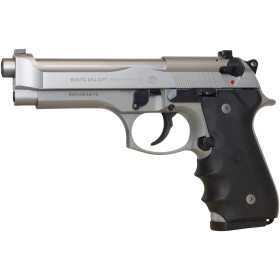Pistolet BERETTA M9 92FS 9x19 BRIGADIER INOX 2-15 COUPS J92F560M  Chez DEVILLE ARMORY. Votre armurerie en ligne.