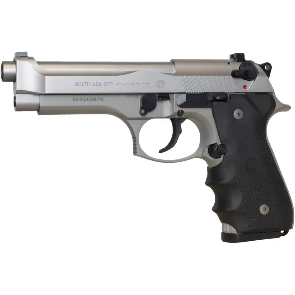 Pistolet BERETTA M9 92FS 9x19 BRIGADIER INOX 2-15 COUPS J92F560M
