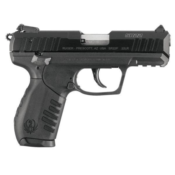 Pistolet RUGER SR22PB 22LR 3.5" 10+1  Chez DEVILLE ARMORY. Votre armurerie en ligne.
