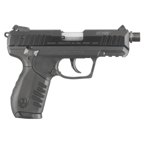Pistolet RUGER SR22PBT .22LR Fileté 1/2-28