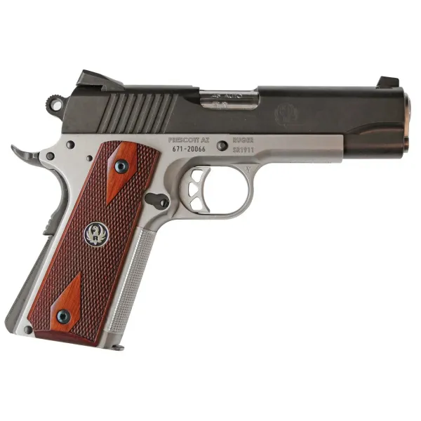 Pistolet RUGER SR1911 .45AUTO Stainless 5"