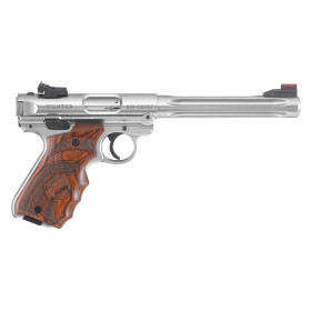 Pistolet RUGER Mark IV .22LR Inox Hunter  Chez DEVILLE ARMORY. Votre armurerie en ligne.