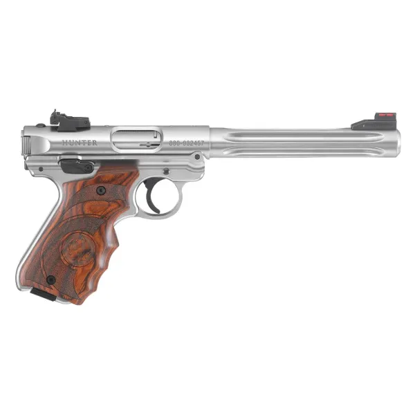 Pistolet RUGER Mark IV .22LR Inox Hunter