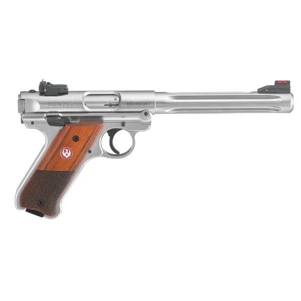 Pistolet RUGER MARK IV .22LR Inox Hunter