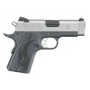 Pistolet RUGER SR1911 9MM Officer 3.6" 7+1 Inox  Chez DEVILLE ARMORY. Votre armurerie en ligne.