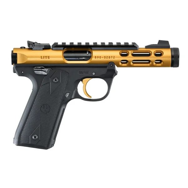 Pistolet RUGER MARK IV 22LR Fileté 1/2-28