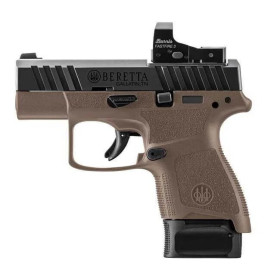 Pistolet BERETTA  APX A1 CARRY FDE 9x19 3 1CHARG 8CPS 1CHAR 6CPS JAXN925A1  Chez DEVILLE ARMORY. Votre armurerie en ligne.