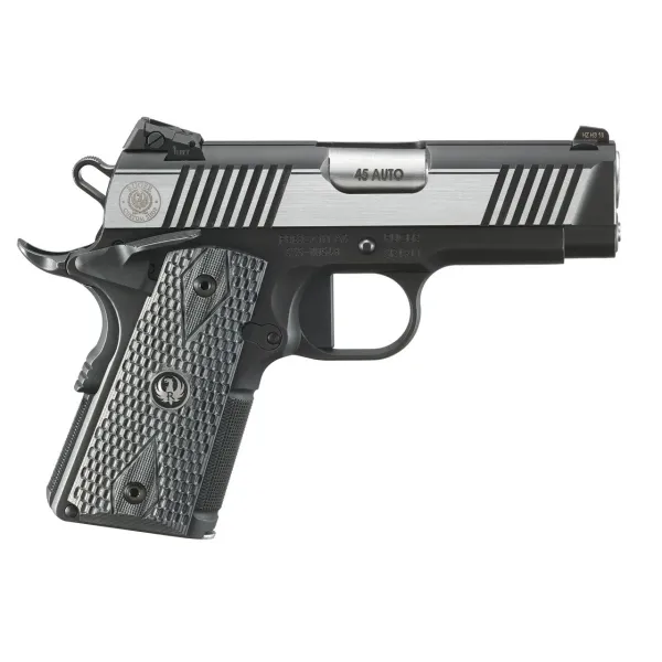 Pistolet RUGER SR1911 .45AUTO 3.6" 7+1 Inox Nitruré