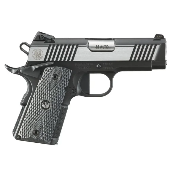 Pistolet RUGER SR1911 .45AUTO 3.6" 7+1 Inox Nitruré