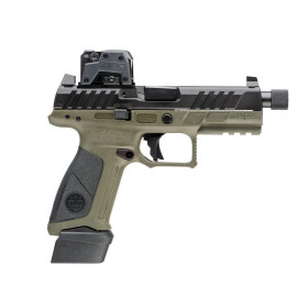 Pistolet BERETTA APX A1 FULL SIZE TACTICAL OD 9x19 2 CHARGEURS 17 CPS  Chez DEVILLE ARMORY. Votre armurerie en ligne.