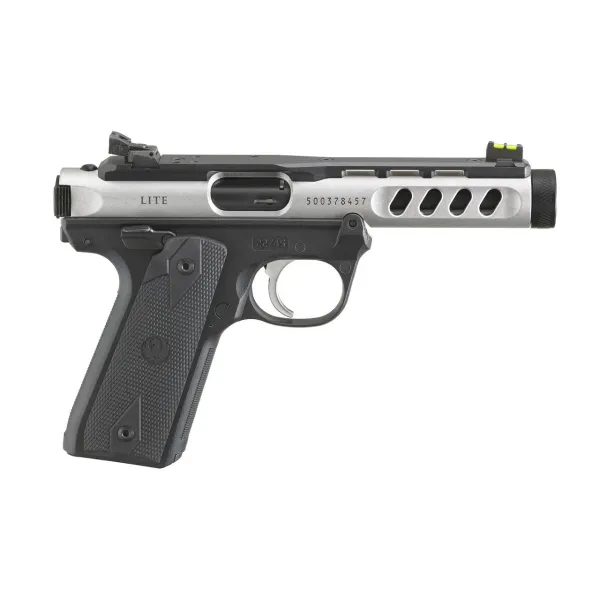 Pistolet RUGER MARK IV 22LR Anodisé Fileté