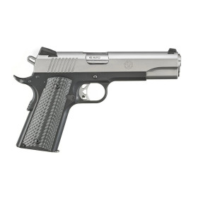 Pistolet RUGER SR1911 9MM Inox 9+1  Chez DEVILLE ARMORY. Votre armurerie en ligne.